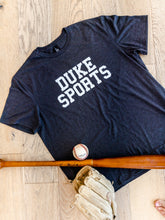 Load image into Gallery viewer, Heathered Charcoal Duke Sports T-Shirt
